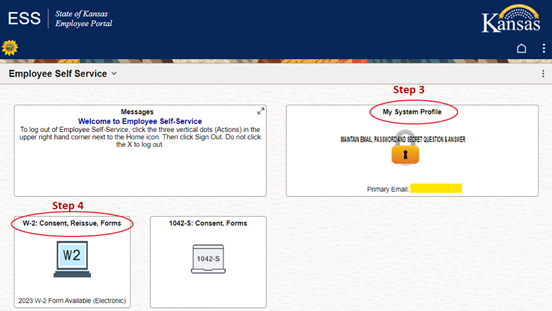 Screenshot of home page.