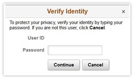 Verify Identity Screenshot